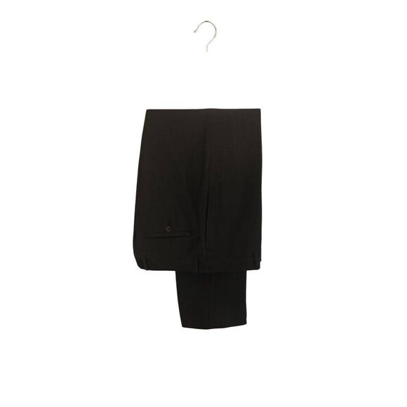 Pronto Uomo Men's Italian Wool Taupe Herringbone 2pcs Suit Size 40L / 34W - Picture 8 of 11